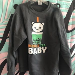 Bubble Tea Baby Crewneck